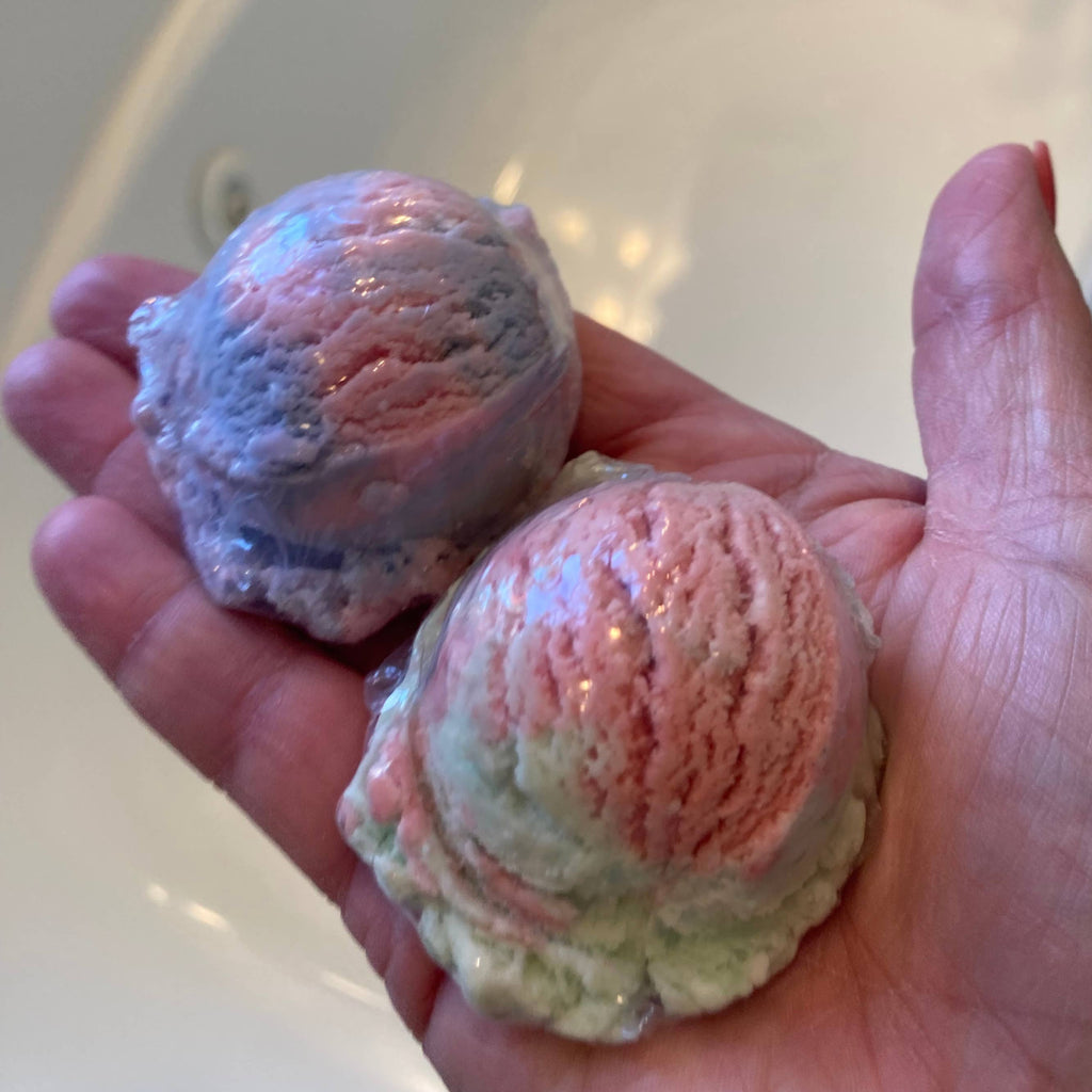 Bubble Scoops Solid Bubble Bath PEARBERRY