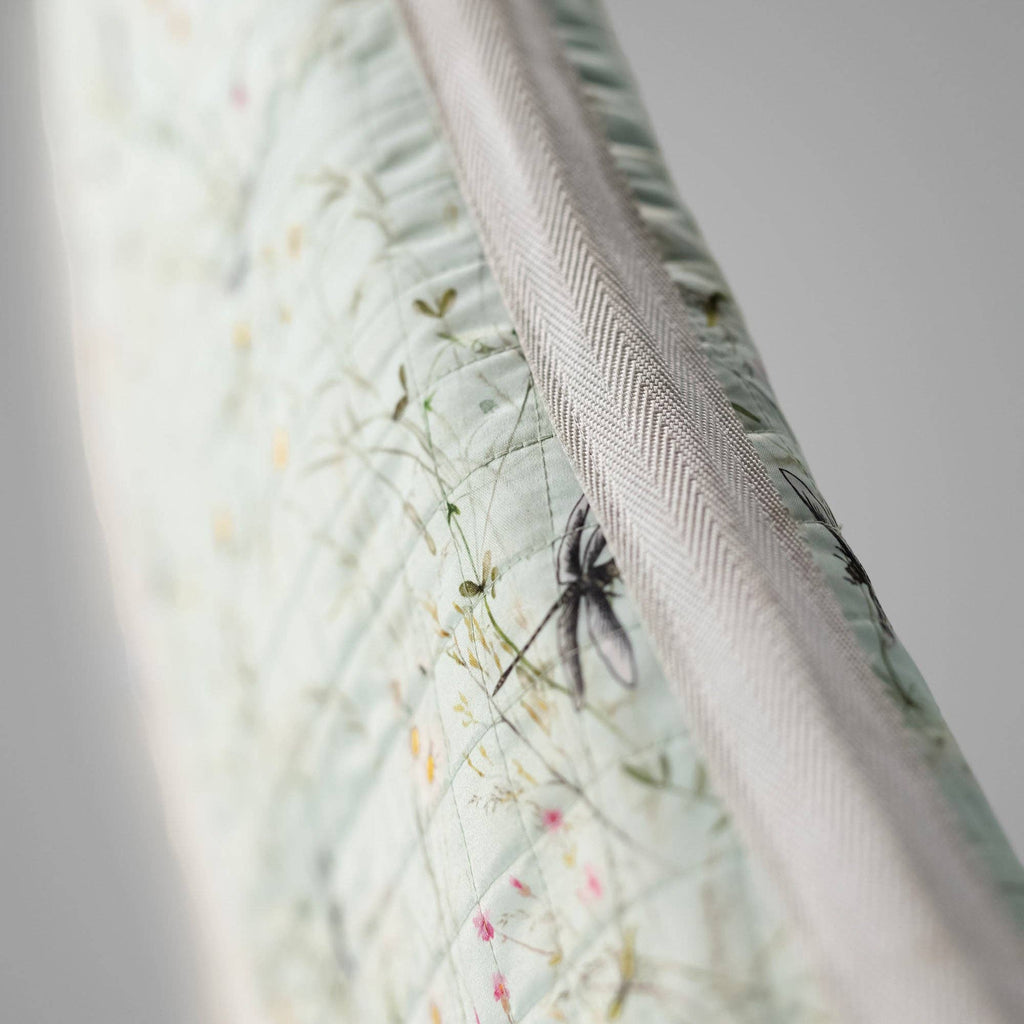 Dapplebay Dragonfly Meadow Western Saddle Pad-Green