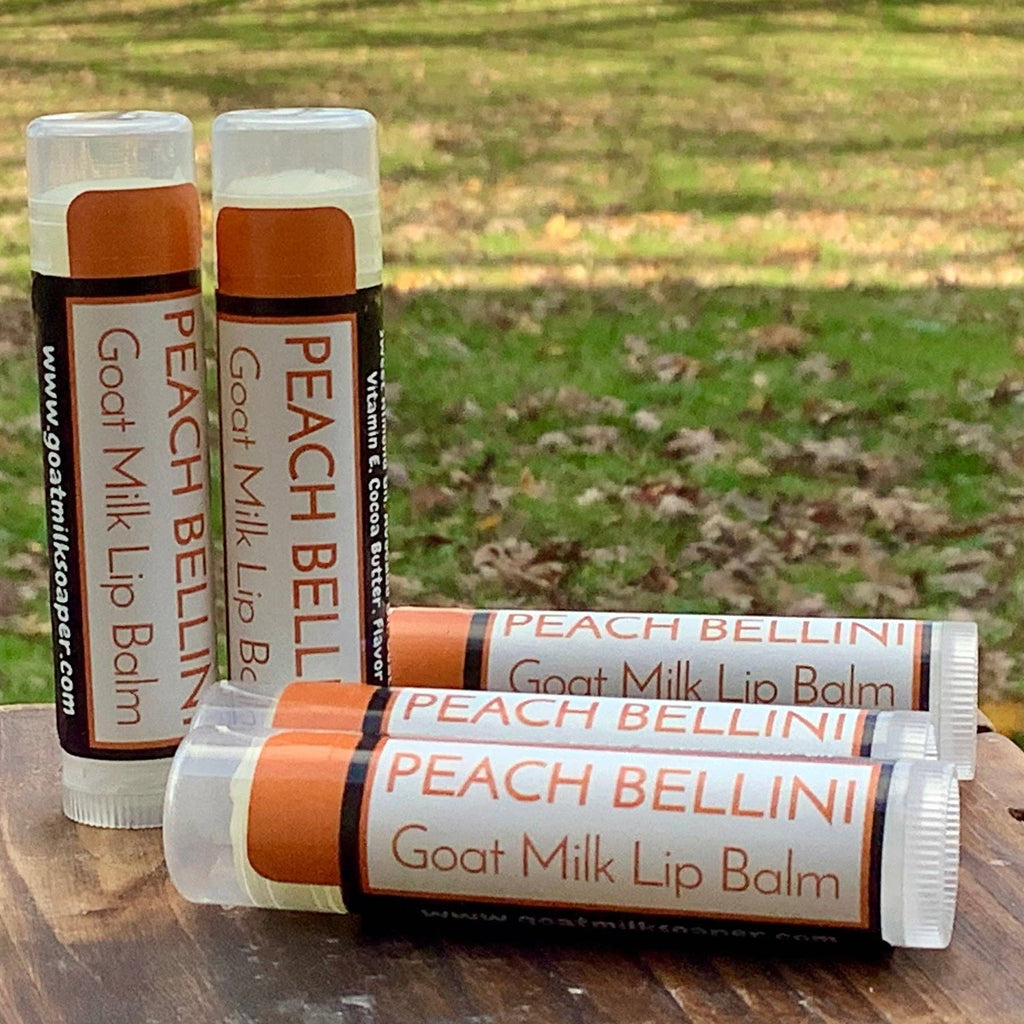 Peach Bellini Goat Milk Lip Balm