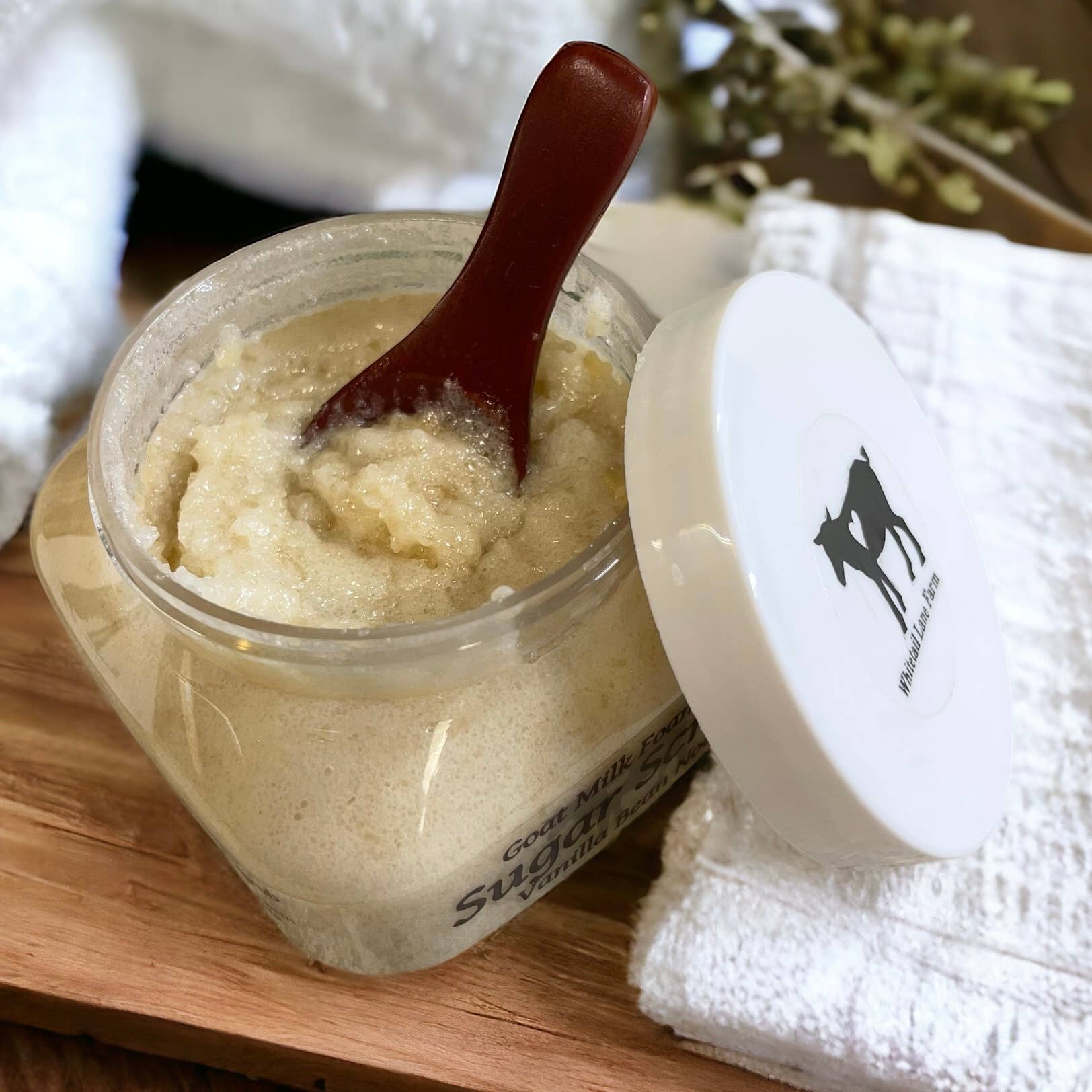 Vanilla Bean Goat Milk Sugar Scrub
