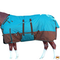 HILASON 1200D Winter Waterproof Poly Horse Blanket Belly Wrap | Turnout Blankets for Horses