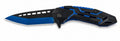 Blue knife