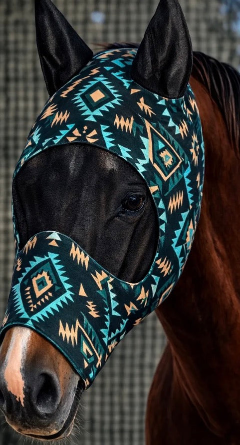 Draft Colorful Fly Mask