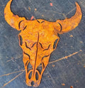 Metal Bull Head Sign