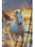 White Horses Beach Towel