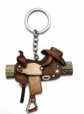 Saddle Keychain