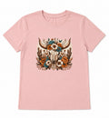 Pink cow tee medium