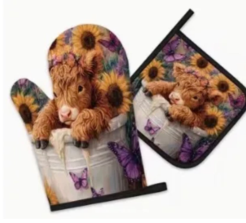Tub Cow Potholders