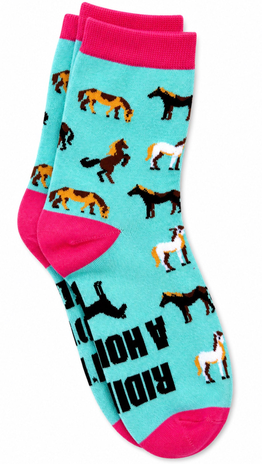 Girls Horses Socks