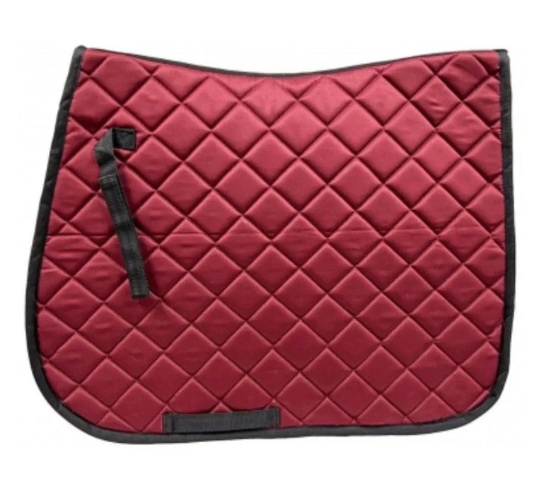 Pony Burgundy Saddle Pad