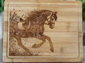 Dressage Horse Cutting Board