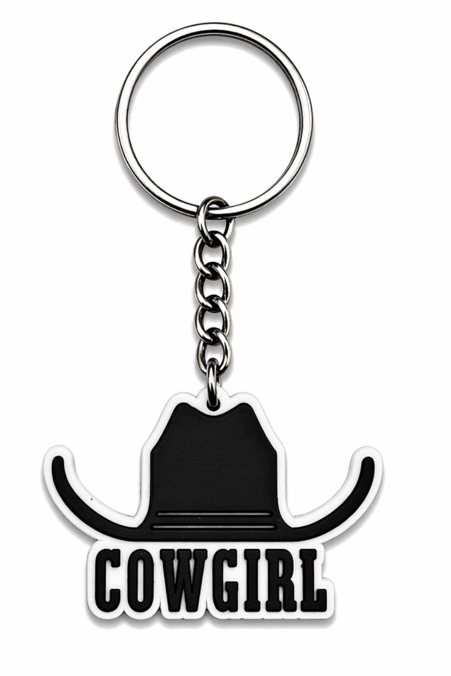 Cowgirl Keychain