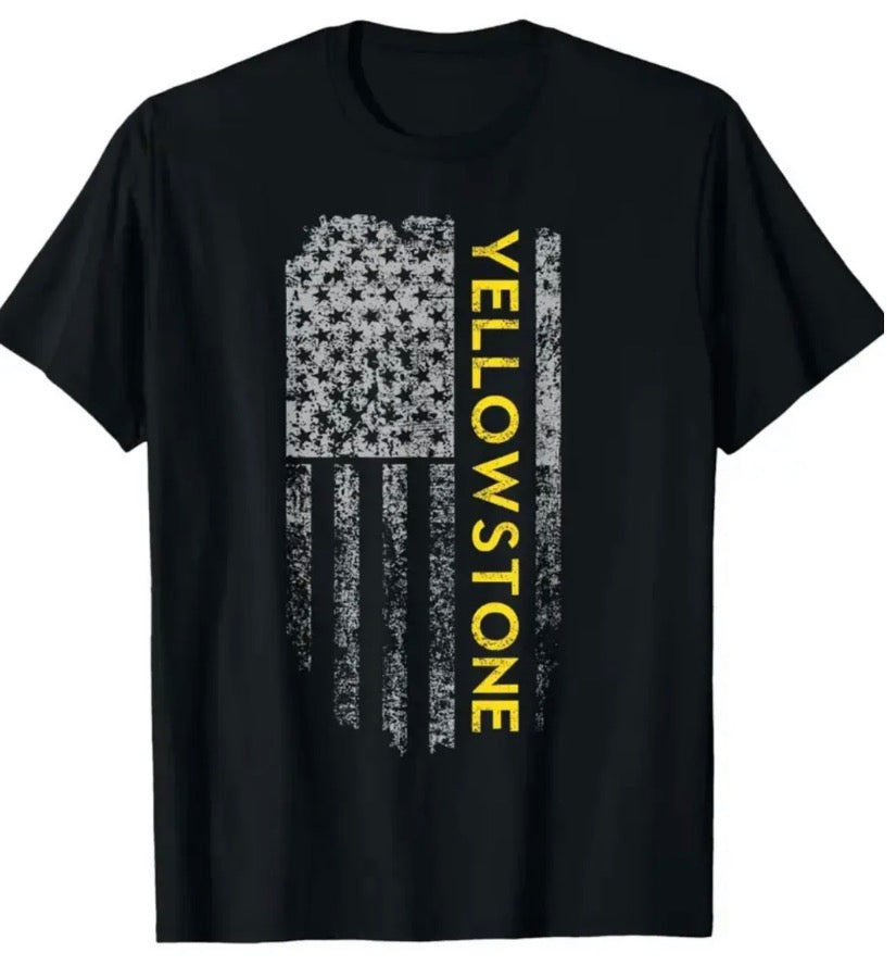 Men’s Yellowstone Flag Tee