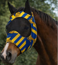 Blue/Yellow Fly Mask