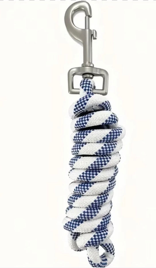 Blue/White Lead Rope
