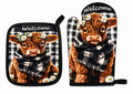 Welcome Cow Potholders