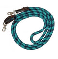 8 Foot Teal Trail Clip Reins