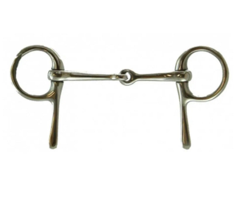 5 inch driving snaffle bit