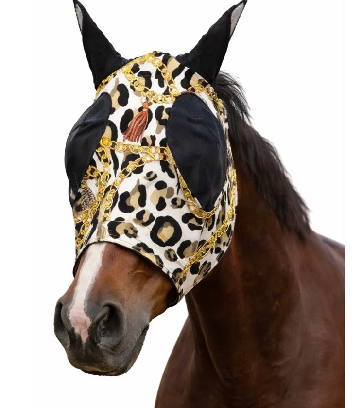 Chain Design Fly Mask