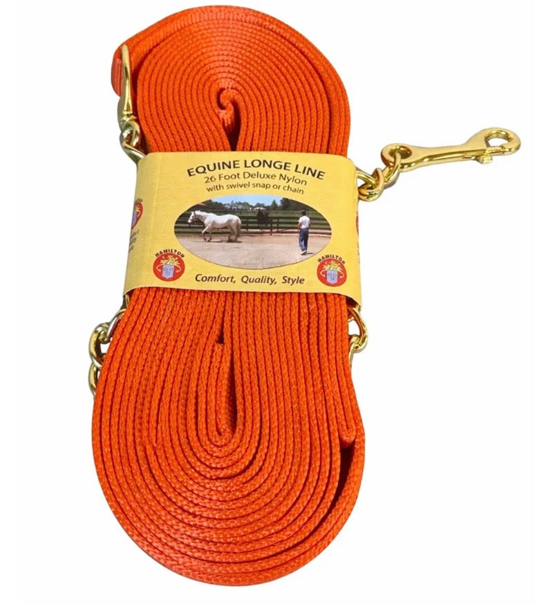 26 Foot Lunge Line With Chain