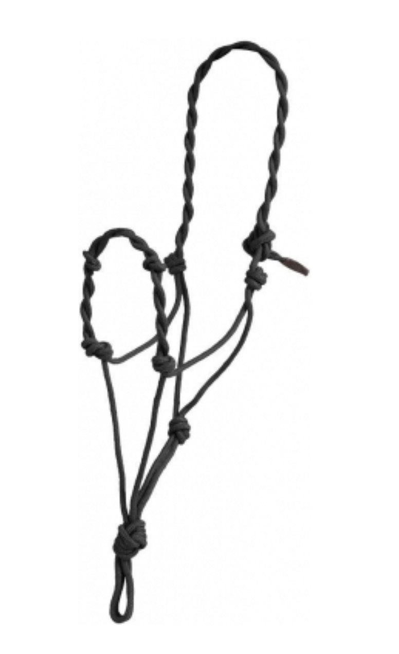 Black Rope Halter