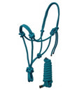 Rope Turquoise Pony Halter w Lead