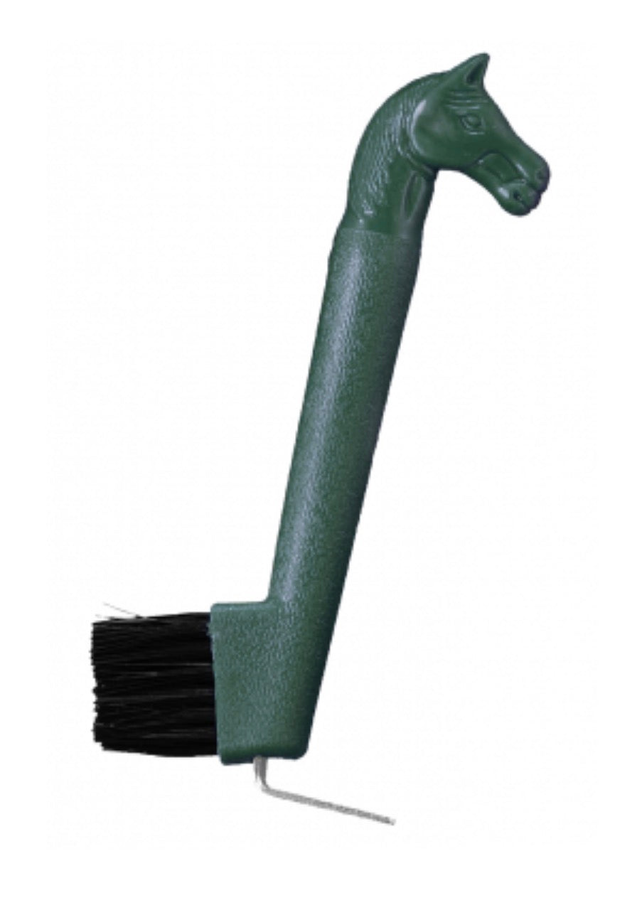 Green Horse Hoof Pick