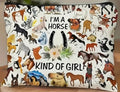 Horse Girl Makeup Bag