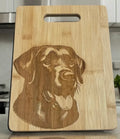 Black Lab Cutting Board Small