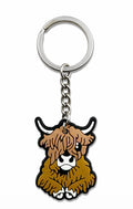 Cow Keychain