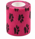 Pink Paw Vet Wrap
