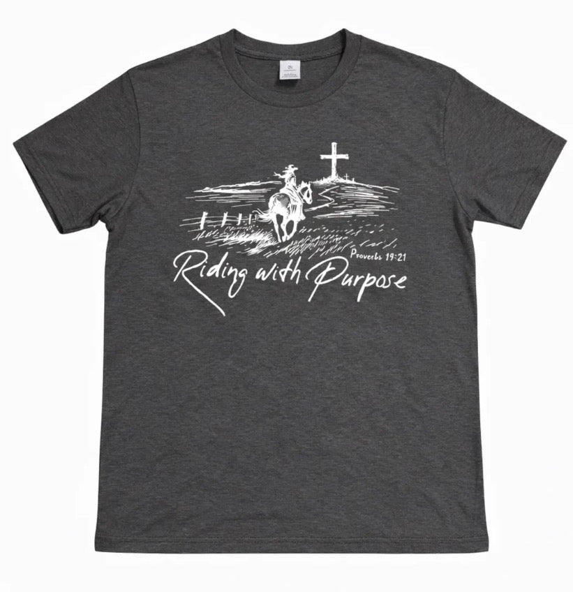Purpose Tee Gray