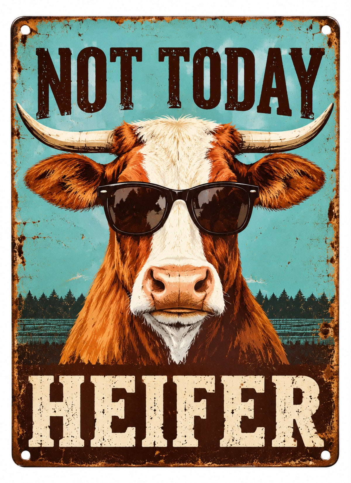 Not Today Sign