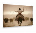 Western canvas print