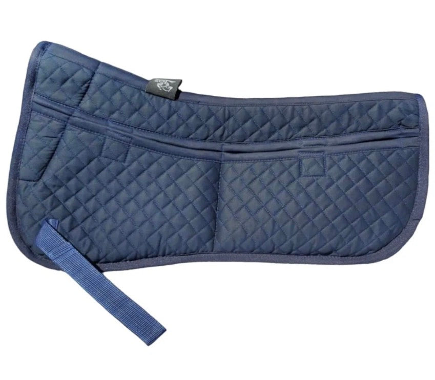 Navy English Half Pad