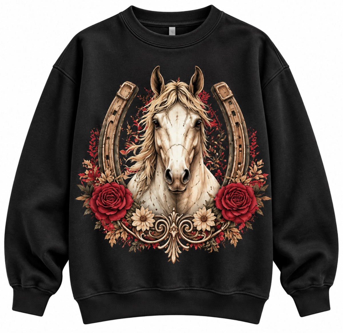 Horse Shoe Crewneck