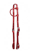 Nylon Headstall Red