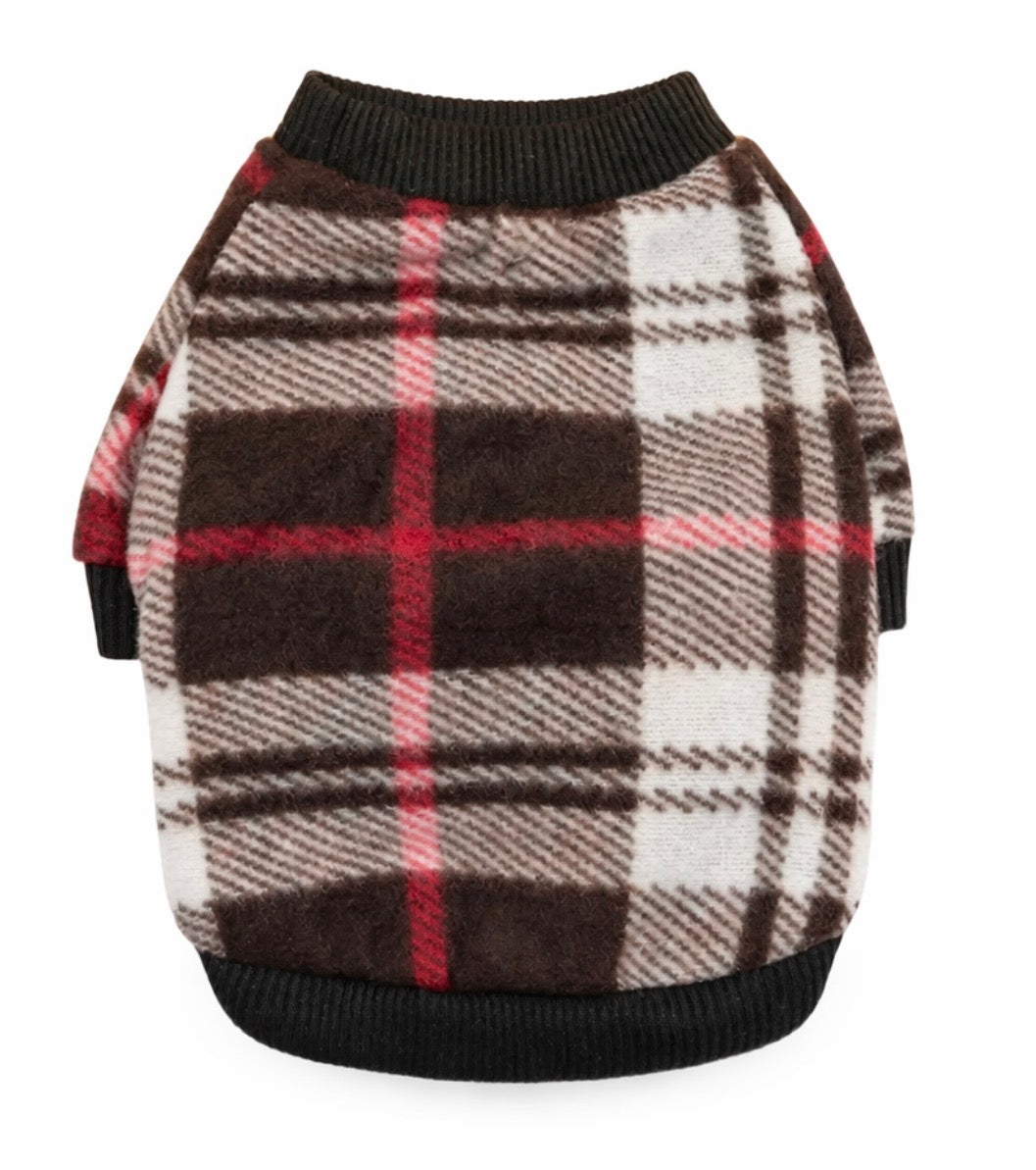 Dog Flannel Sweater