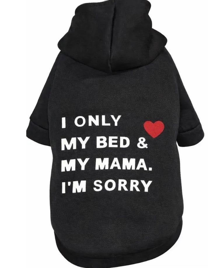 Bed & Mama Dog Hoodie