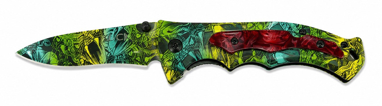 Jungle theme knife