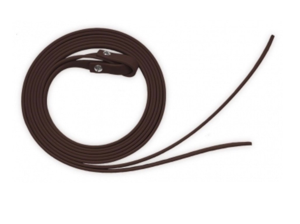 Black 7 Foot Biothane Split Reins