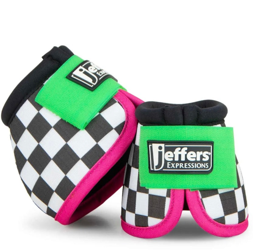 Skater Pattern Bell Boots