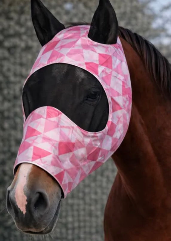 Pink Diamond Fly Mask