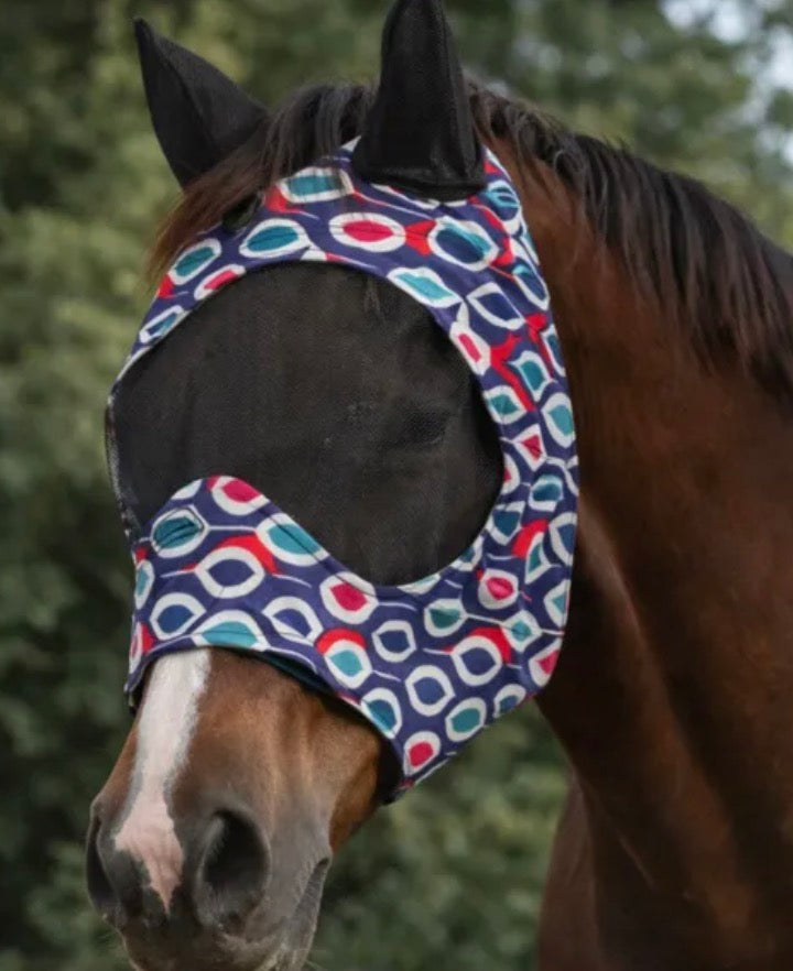 Circle Design Fly Mask