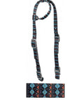 Turquoise One Ear Nylon Headstall