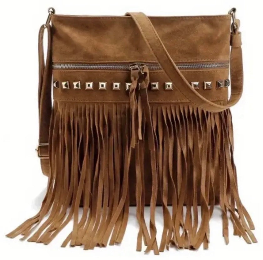 Western Style Fringe Purse