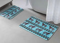 Cow Lover 2 Pc Bath Mat Set