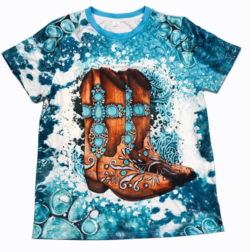 Boots Tee