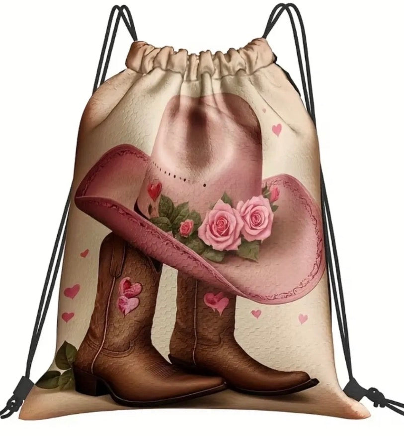 Cowboy Boots Gym Bag