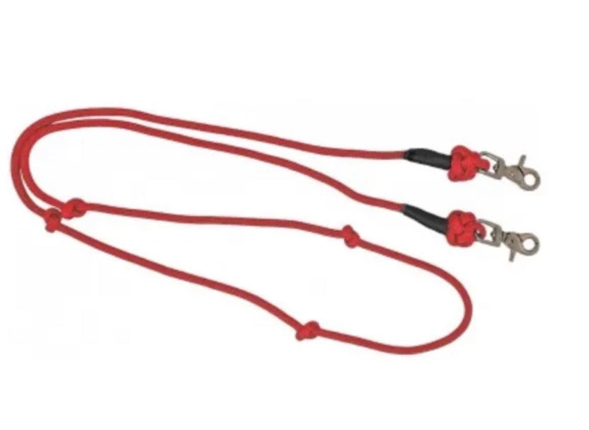 Red Clip Reins